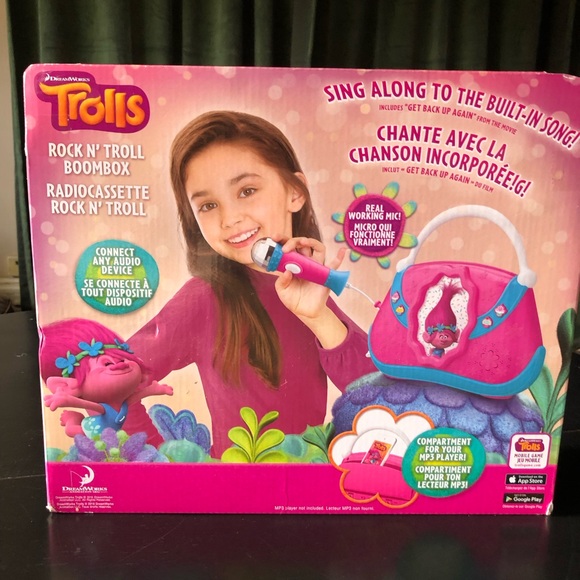 NEW! Rock N’ Trolls Boom Box ✨ - Picture 6 of 8